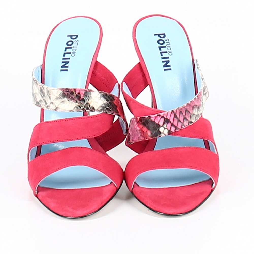 New red heels, size 8